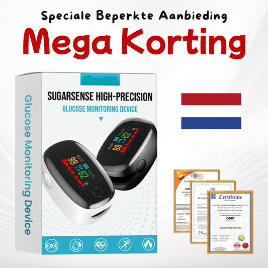 GlucoCheck | Geen pijn. Geen prikken. Geen gedoe.