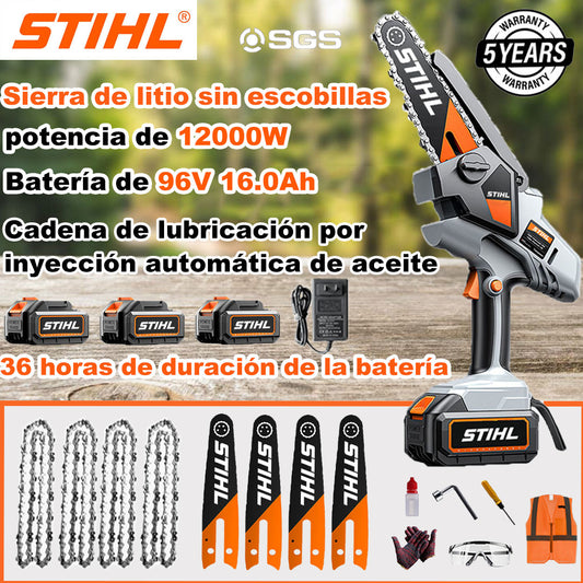 Motosierra portátil STIHL 12000W con batería de litio