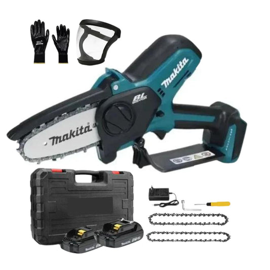 Mini Motosega Portatile a mano Ricarica Makita+ BATTERIA EXTRA + Regali Gratuiti